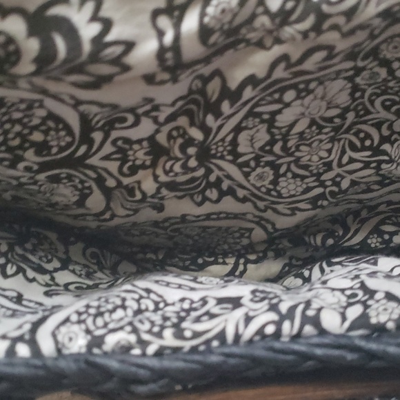 Beach Bag with Wooden Handles - Picture 2 of 4